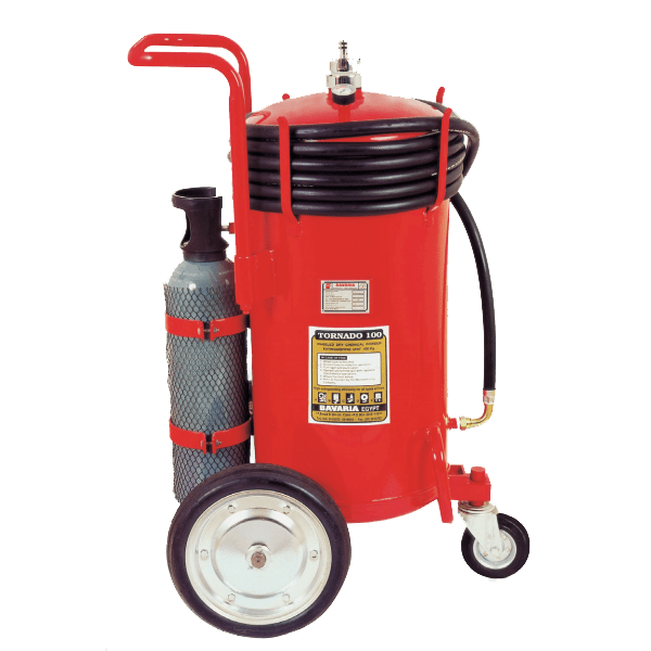 طفاية حريق 100 كيلو بودرة بافاريا