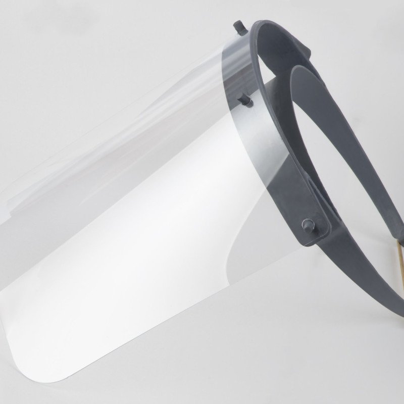 فيس شيلد ماسك للحماية مع غيارات للوجة