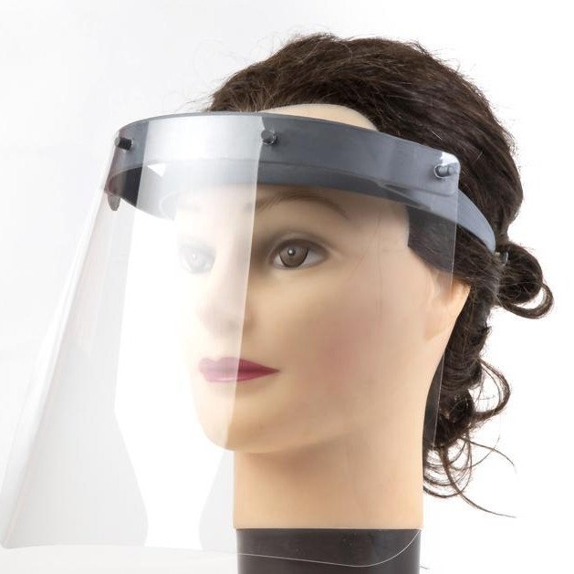 فيس شيلد ماسك للحماية مع غيارات للوجة